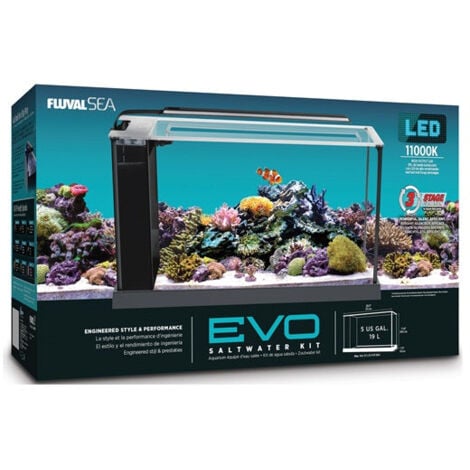 Acuario marino de diseño Fluval Evo