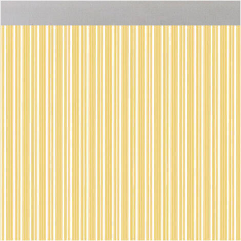 Acudam Tenda per Porta Trasparente in PVC 90x210 cm