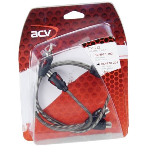 ACV 30.4970-201 Cavo RCA 0.3 m [1x Spina RCA - 2x Presa RCA]