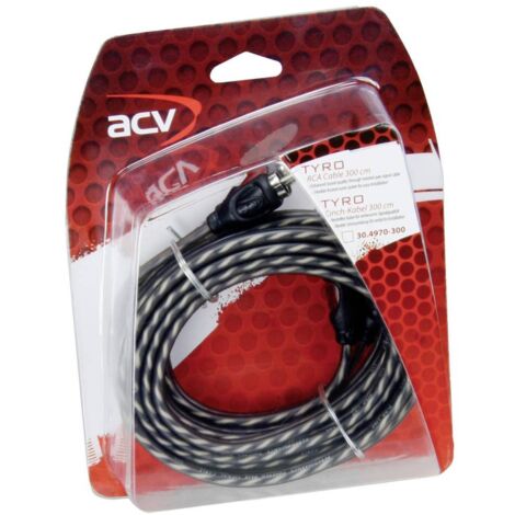 ACV 30.4970-300 Cavo RCA 3 m [2x Spina RCA - 2x Spina RCA]