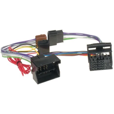 ACV 57-1324 Câble adaptateur radio ISO adapté pour (marque automobile): Audi, Seat, Skoda, Volkswagen