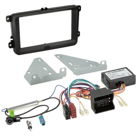 ACV 621320-30-01 Mascherina per installazione autoradio doppio DIN Adatto per (marca auto): Seat, Skoda, Volkswagen