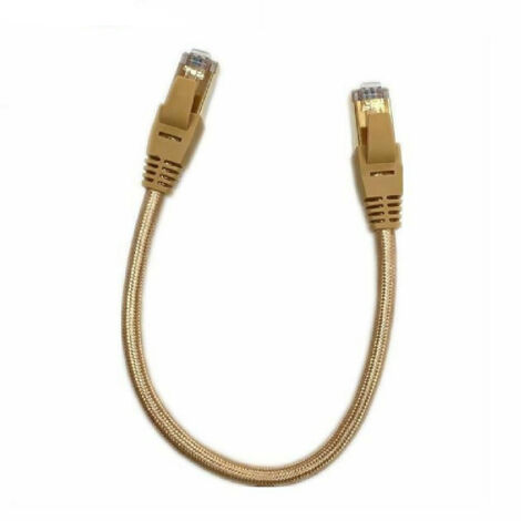 Acvo Di Rete Patch Cat7e Connettori Rj45 Lunghezza 30cm Linq It-7004