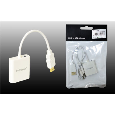 Acvo Hdmi/vga + Aux Da 0.15 Metri Pc Maxtech Chdmi-vga