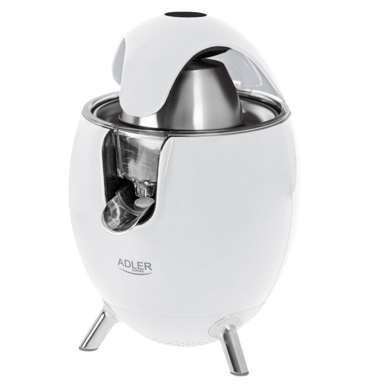 Tresice France - Presse-agrumes professionnel blanc avec système anti-goutte puissance 800W adler AD4013