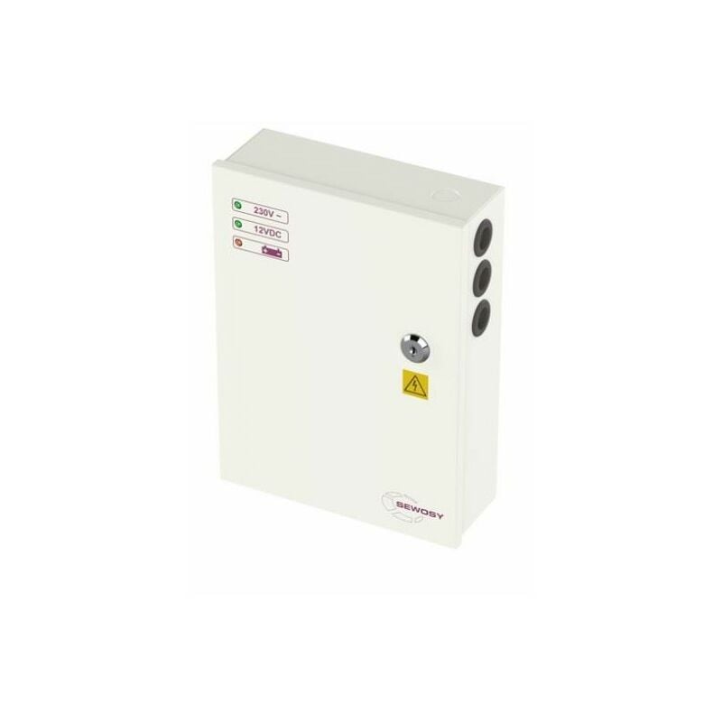 Sewosy - Alimentation à découpage 12VDC 5 a dans coffret métallique