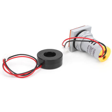 AD16-22FVA 2-in-1 Voltmeter/Amperemeter – Spannungs- und Strommessung – Gelbe Anzeige