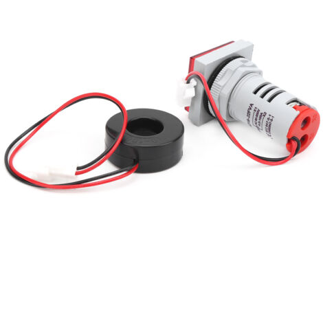 AD16-22FVA 2-in-1 Voltmeter/Amperemeter, Spannungs- und Strommessung, rote Testanzeige