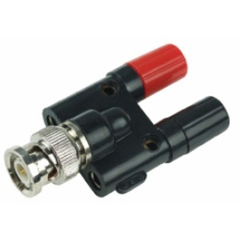 

Amass - AD4246 Adaptador de conector BCN macho A 2 conectores hembra de 4mm
