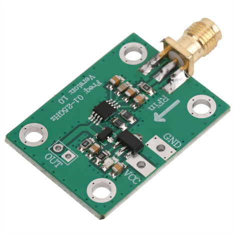 AD8313 HF-Leistungsdetektor, 0,1–2,5 GHz logarithmischer Regler für präzise Messungen
