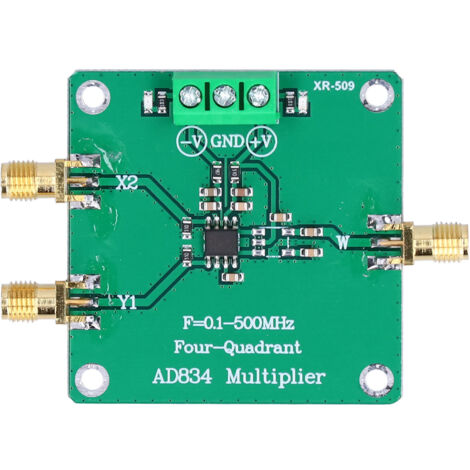 AD834 4-Quadranten-Analogmultiplizierermodul, 0,1–500 MHz, für HF-Schaltungen und elektronische Testgeräte