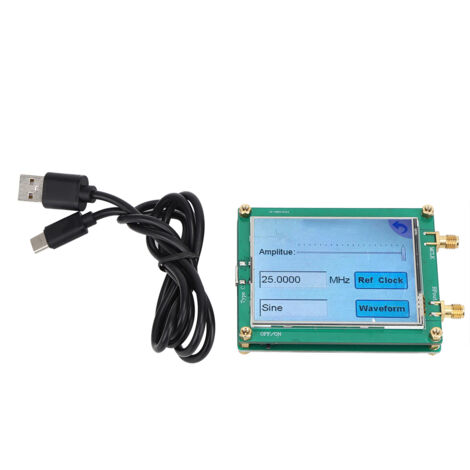AD9833 Signalgenerator mit TFT-Touchscreen für Sinus-, Dreieck- und Rechteckwellenfrequenzen