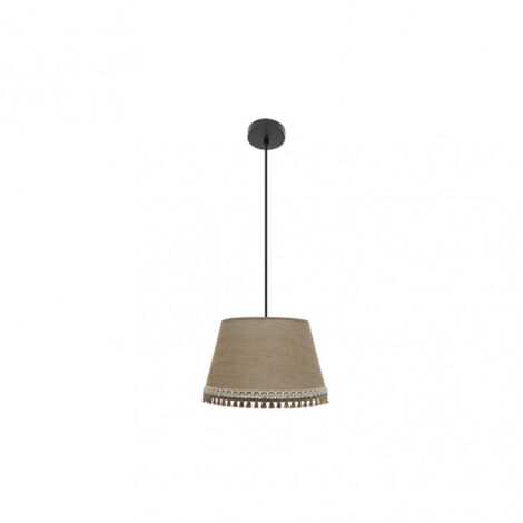 Ada Pendelleuchte 1xe27 schwarz/sand regx40x40 cm