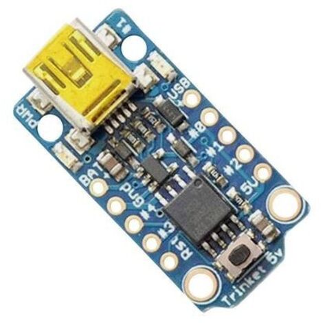 Adafruit 1501 Scheda di sviluppo Adafruit Trinket - Mini Microcontroller - 5V Logic AVR® ATtiny ATtiny85