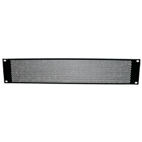 Adam Hall 19" Parts 87222 VR - Pannello di ventilazione a U 19” 2 U, foro tondo