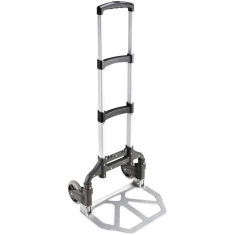 Adam Hall Accessories PORTER - Carrello pieghevole con maniglia estraibile e chiudibile a chiave
