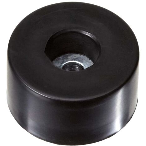 Adam Hall Hardware 4909 M8 AH - Bustina con set di 8 piedi in gomma 38 x 20 mm