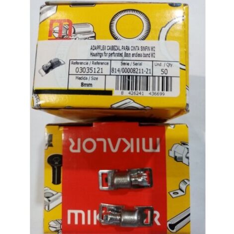 ADAPFLEX CABEZAL P/CINTA S/F 8MM W2 - DAMESA