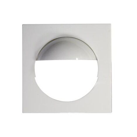 Adapt. 55x55 carré kit plaque centrale pour PD4-K-FP/EN blanc pur brillant LUXOMAT 35126