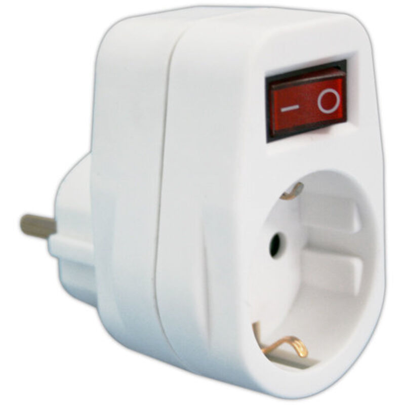 

Adaptador 1 toma con interruptor 16A/250V. Con protección para niños 36.082 Electro DH 8430552138838