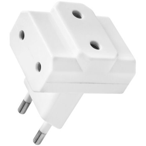 ADAPTADOR 10 A. 4-4.8MM. 3 TOMAS - ALFA DYSER