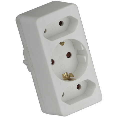 Adaptador 1x16A + 2x2,5A