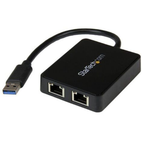 ADAPTADOR 2 PUERTOS RED USB