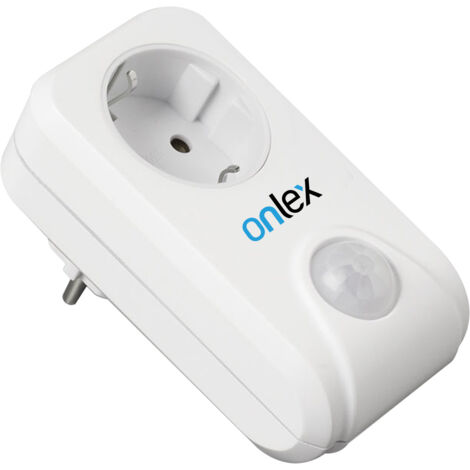 ADAPTADOR 230V SENSOR CREPUSCULAR+MOVIMIENTO ONLEX