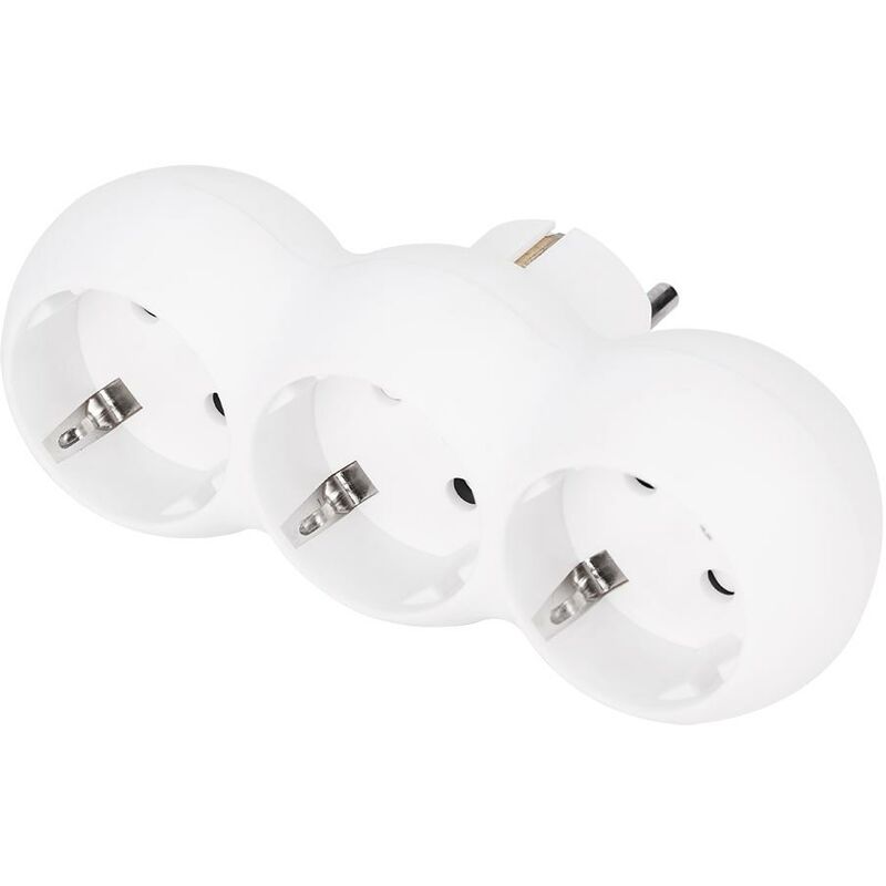 

Adaptador Triple 16a Blanco Brico - Simon