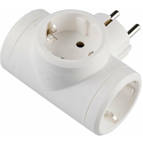 Adaptador triple LEGRAND color blanco - varias opciones disponibles