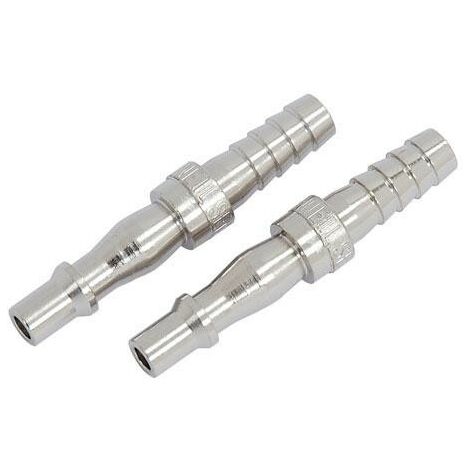 ADAPTADOR ACOPLADOR PARA MANGUERAS NEUMATICAS, 2 PIEZAS