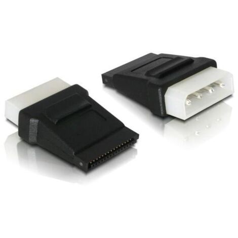 Adaptador alimentacion SATA HDD a Molex 4pin M