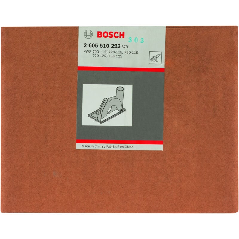 

2605510292 Carril guía con racor de aspiración para cortar 115/125 mm - Bosch