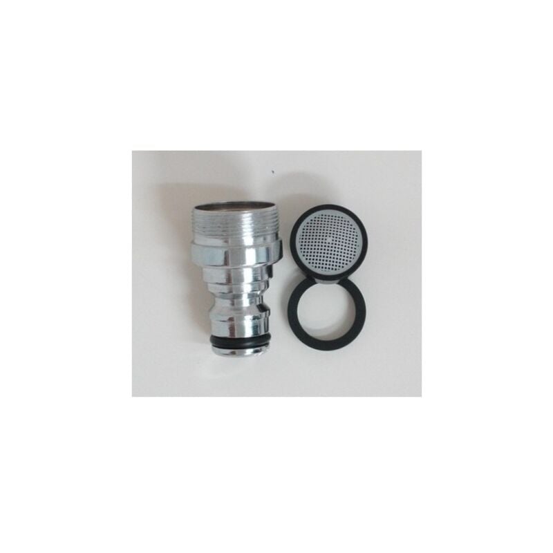 

Adaptador Automatico Rosca M-24 Macho Laton Cromado S M