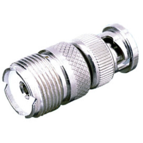 Adaptador BNC macho a UHF hembra Electro Dh 19.345 8430552023110