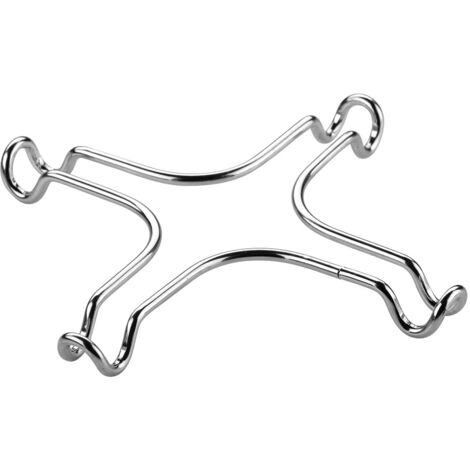 Adaptador Cocina Gas Acero Cromado 2Unid Apto Lavavajillas Presto Tescoma