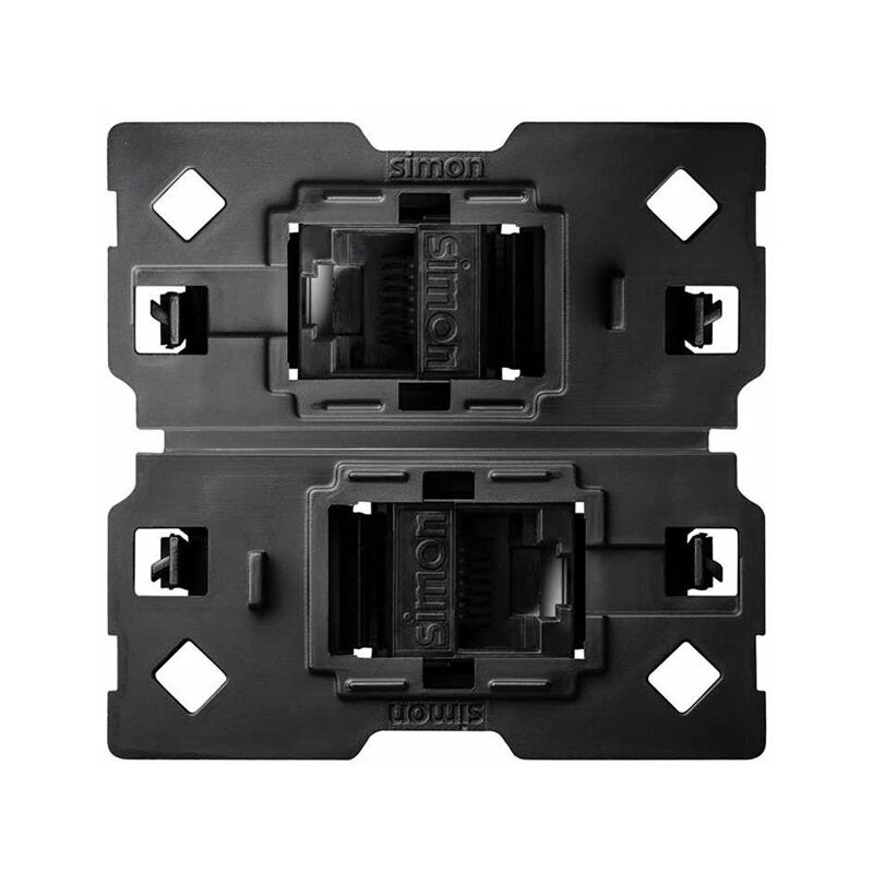 

Adaptador S.100 C/2 Ctrs.Rj45 Cat6 2M