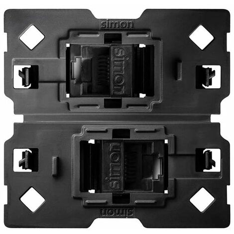 ADAPTADOR S.100 C/2 CTRS.RJ45 CAT6 2M