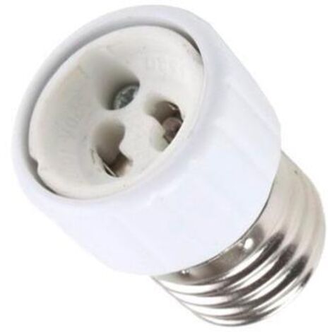 Adaptador / Conversor E27 Casquillo Gordo a GU10