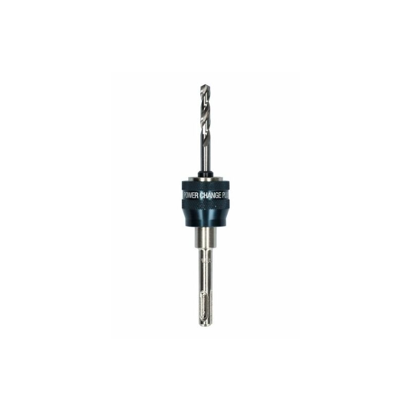 Bosch - Adaptador (Conexión sds plus, Incluye broca hss-g de, Accesorios Sierra de Corona), 7.15 x 85 mm