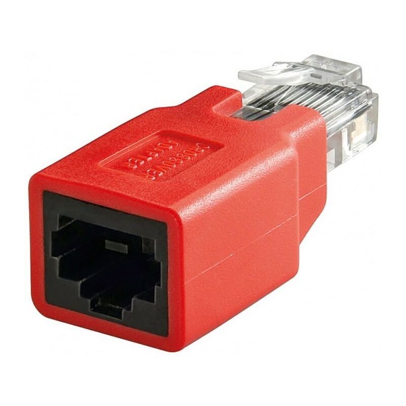 

Adaptador Crossover Cruzado RJ45 Cat5e