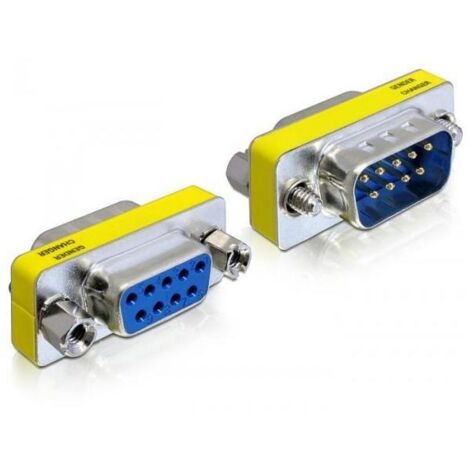 Adaptador Db 9 Pin Macho / Hembra Compacto