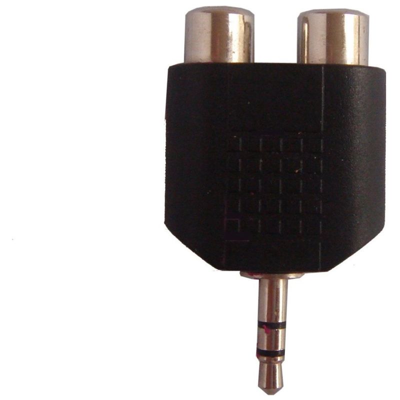 

Media-magic - ADAPTADOR DE 2 RCA A JACK MMP-AD-2RCA-DC