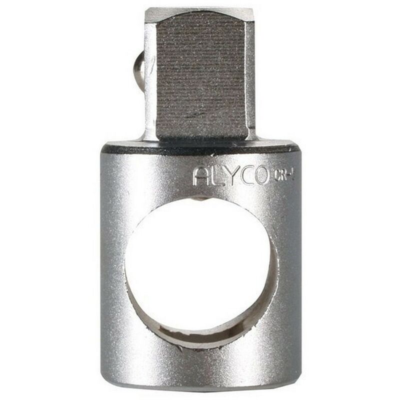 

ALYCO 192610 - Adaptador de 3/8' a 1/4' UNE 16511 DIN 3123 Cr V cromado mate