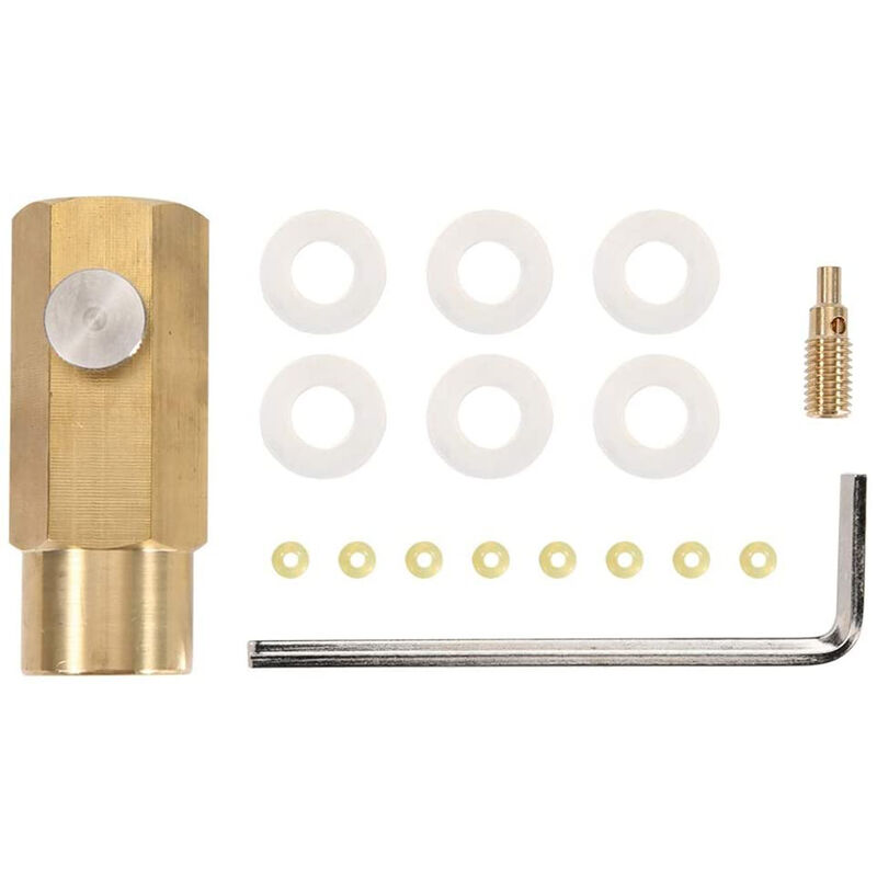 

Adaptador de aire de CO2 aplicable para el kit de conexion del adaptador de aire de CO2 de la valvula W21.8-14