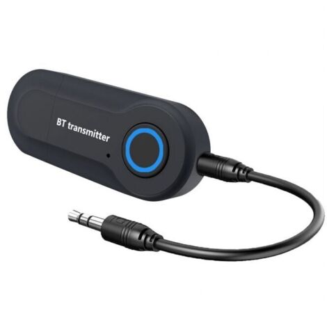 Adaptador de audio Bluetooth 5.0, transmisor y receptor Bluetooth para PC, TV y coche, adaptador de transmisor AUX Rx de 3,5 mm