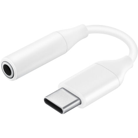 Adaptador de auriculares Samsung USB-C a 3,5 mm - Blanco