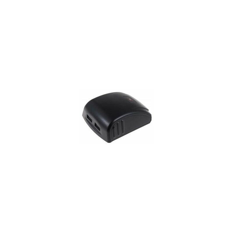 

Powery - Adaptador de Batería / Adaptador de Carga para Batería con 2x Conexiones USB para Bosch 14,4V/18V