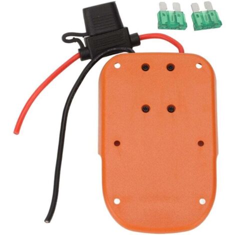 Adaptador de batería de 18 V para herramientas Ridgid – con fusible incorporado y resistencia a la corrosión