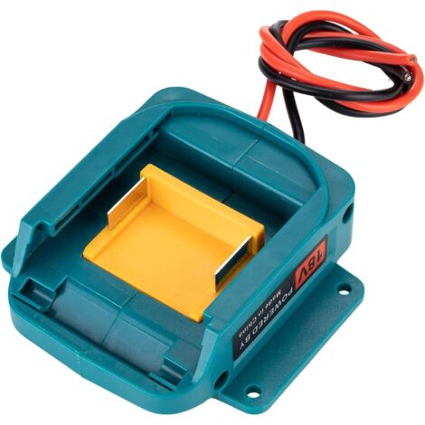 OTROS Adaptador de batería Power Wheels para batería Makita LXT de 18 V aplicable con conector de cable de 14 AWG para BL1850B, BL1860B, BL1830B, BL1840B, BL1820B para juguetes de control remoto, robótica y